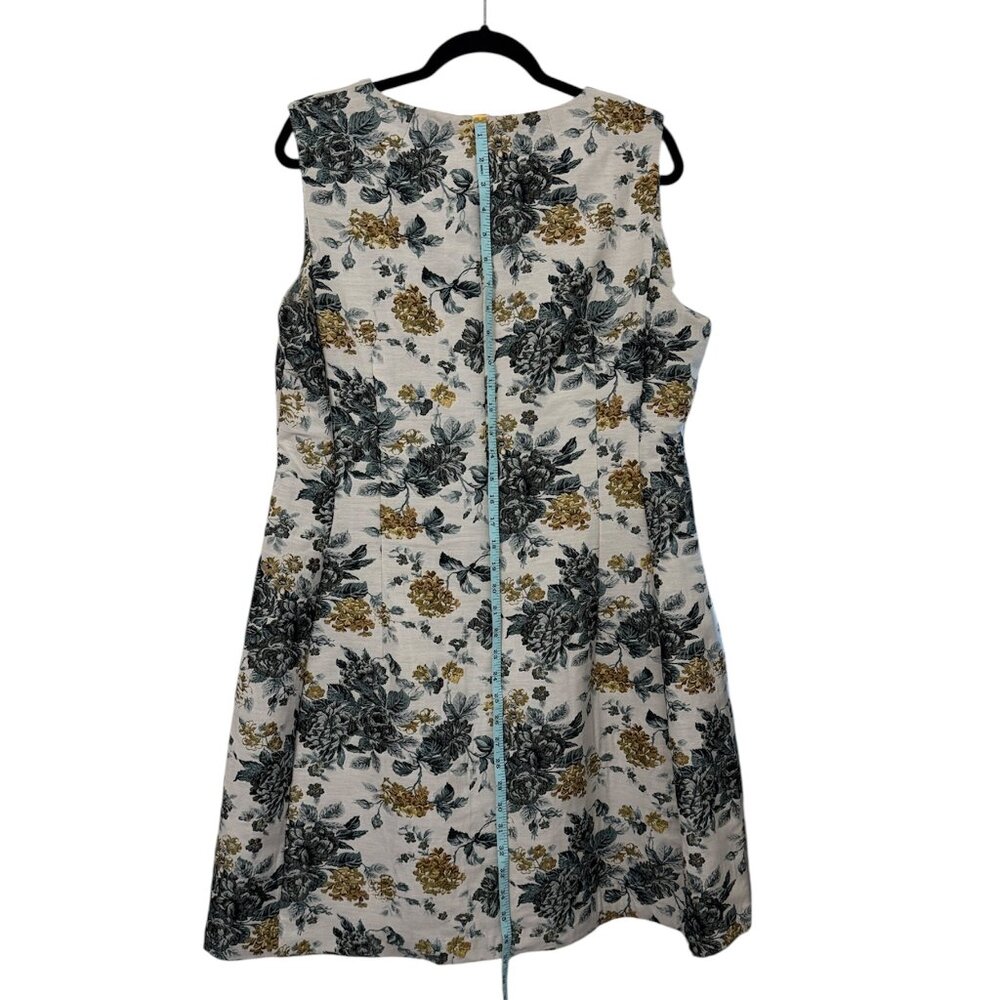 New York & Company Eva Mendes Floral Dress XXL Tall - Picture 3 of 11